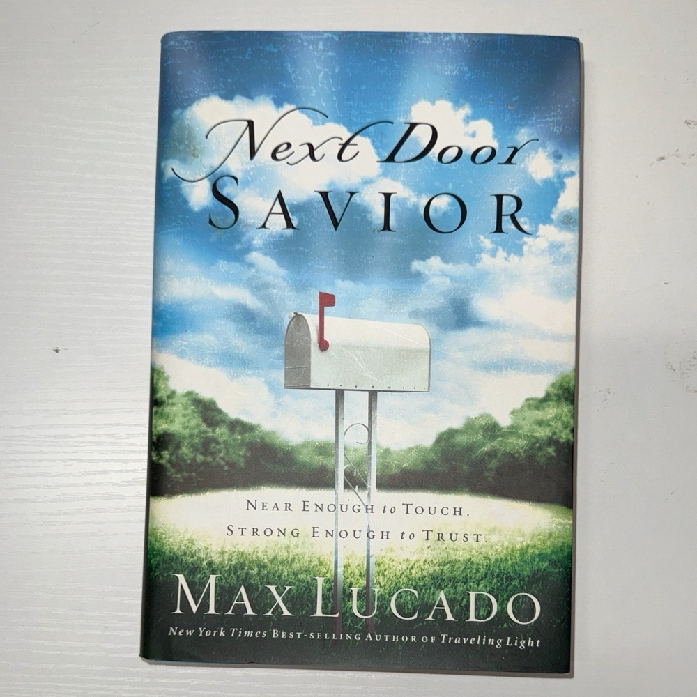 Next Door Savior - Large Print Edition - Hardcover By Lucado, Max - GOOD